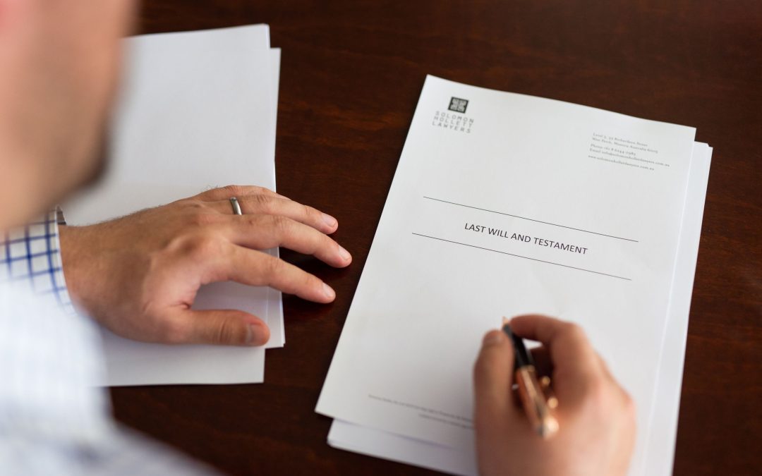 What happens if you die without a Will in Australia?