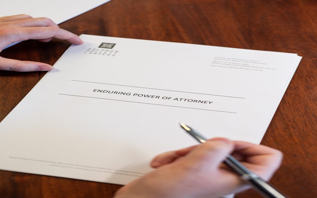 The two types of Power of Attorney in Western Australia