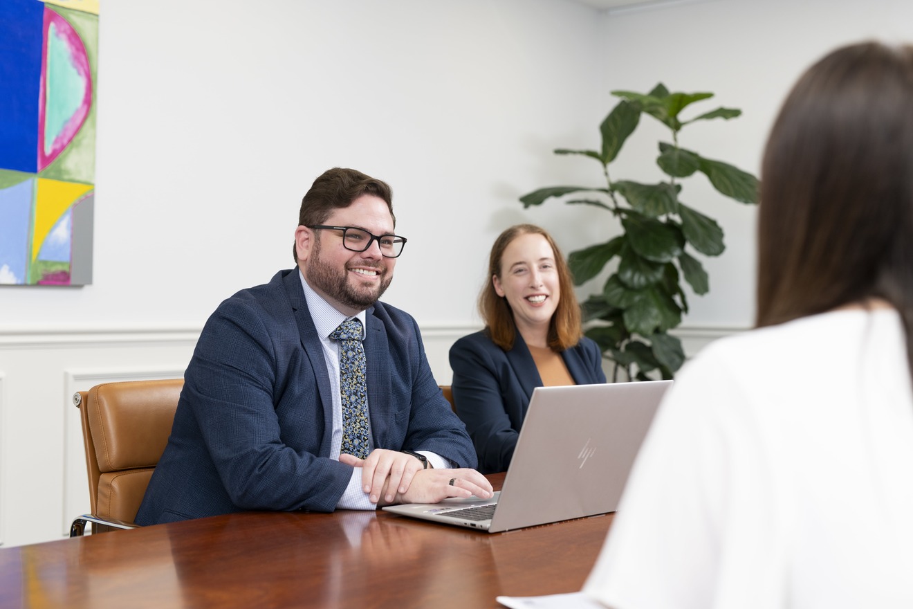 Solomon Hollett-lawyers team meeting picture