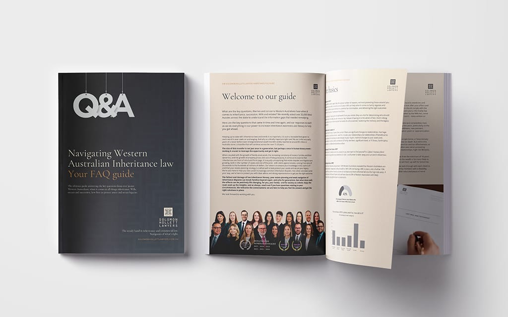 Navigating Western Australian inheritance law – your FAQ guide